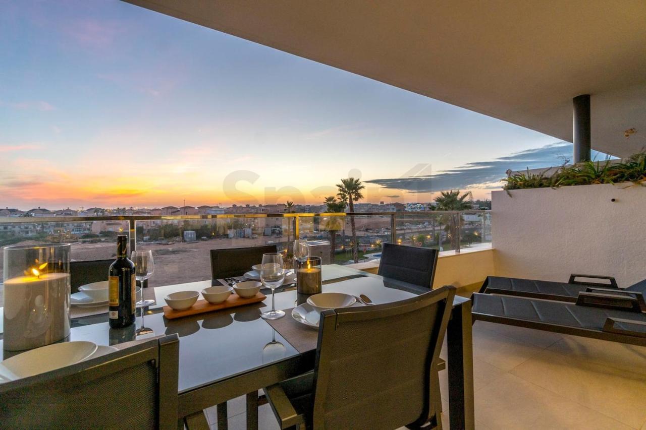 Exclusive Apartment In Flamenca Village With Gym, Sauna, 3 Pools - 600 M From The Beach Alicante Exterior foto