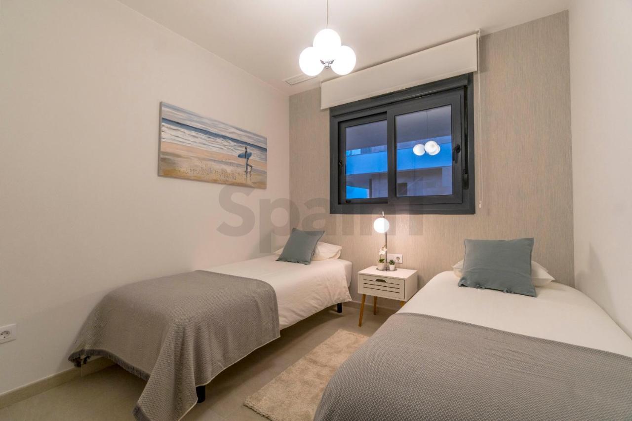 Exclusive Apartment In Flamenca Village With Gym, Sauna, 3 Pools - 600 M From The Beach Alicante Exterior foto